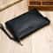 Mens Business Clutch Bag Premium PU Leather Wallet With Cell Phone Pocket For Travel Casual Use 2