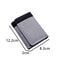 RFID Theft Protection Canvas Wallet For Men Triple Folding Coin Purse Short Contrast Wallet 2