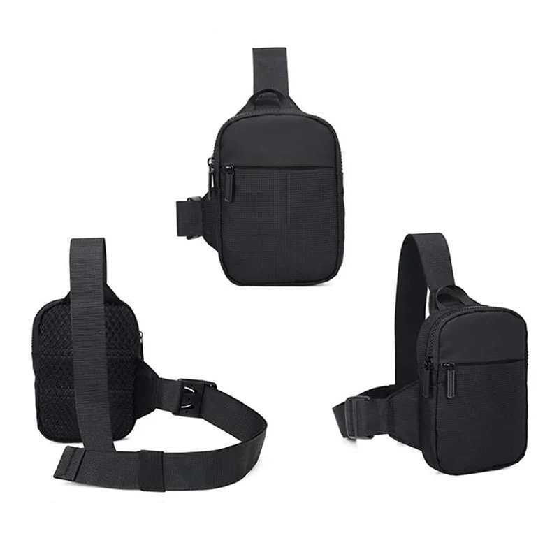 Mini Waterproof Chest Bag for Men & Women Casual Sling Shoulder Pack for Running Cycling & Travel