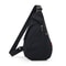 Stylish Nylon Zipper Waist Pack Versatile Casual Chest Bag Soft Neutral Crossbody Design 6