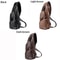 Fashionable USB Charging Chest Bag Casual Shoulder Bag For Men PU Leather Outdoor Sports 4