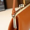 Premium Banquet Trend Women's Alloy Clip Single Shoulder Baguette Bag Elegant Dinner & Messenger Bag for Every Occasion