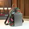 Stylish Geometric Stitching Leather Backpack for Travel Large Capacity Vibrant and Functional