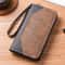 Vintage Mens RFID Leather Clutch Bag Genuine Crazy Horse Leather Money Wallet Phone Pouch Coin Pur 3