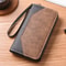 Vintage Mens RFID Leather Clutch Bag Genuine Crazy Horse Leather Money Wallet Phone Pouch Coin Pur 3