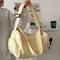 Large Canvas Crossbody Tote Bag For Women Travel Gym Messenger Shoulder Bag 1