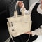Canvas Crossbody Bag For Women Casual Shoulder Tote Messenger Handbag For Daily Use And School 0