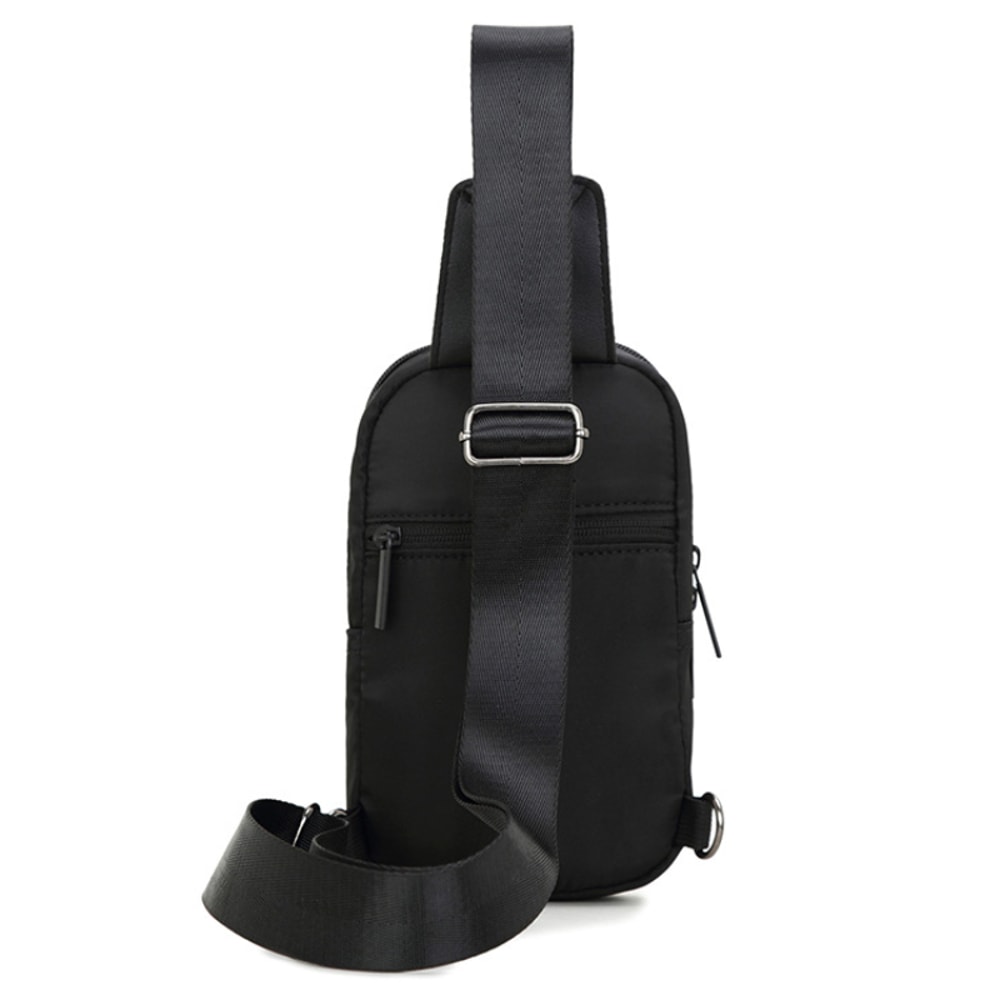 Mens Chest Bag Lightweight Crossbody Sling Bag in Durable Oxford Cloth for Travel Sports & Everyday Carry