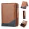 Vintage Leather Wallet For Men Large Capacity Zipper Coin Pocket PU Leather Card Holder Short Money 5