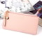 Slim Leather Wallet For Women Fashion Long Wallet Card Holder With Tassel Buckle 3