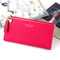 Slim Leather Wallet For Women Fashion Long Wallet Card Holder With Tassel Buckle 4