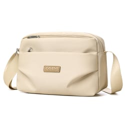 large-capacity womens office backpack waterproof nylon bag with multi compartment design trendy single shoulder bag