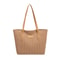 Womens Large Capacity Corduroy Shoulder Tote Bag Stylish Comfortable Work Commuting Bag 7