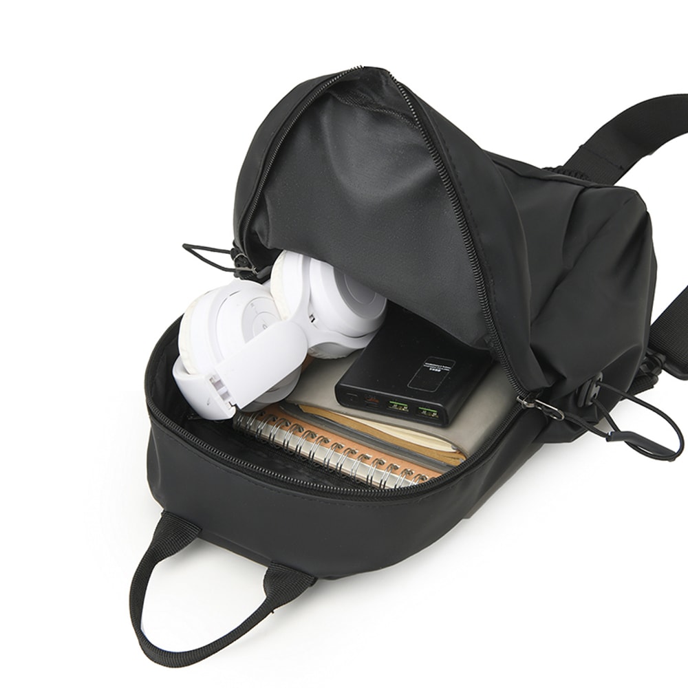 Casual Crossbody Chest Bag With Large Capacity Adjustable Shoulder Strap Multi Compartment Design 1