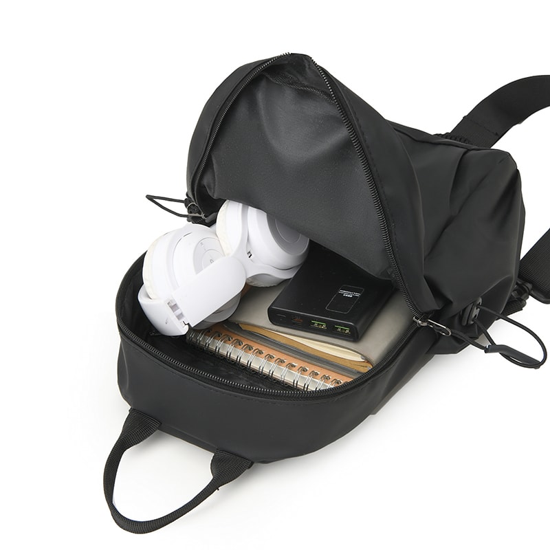 Casual Crossbody Chest Bag With Large Capacity Adjustable Shoulder Strap Multi Compartment Design 1