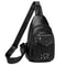 Vintage PU Leather Chest Pack Womens Retro Shoulder Crossbody Bag 5