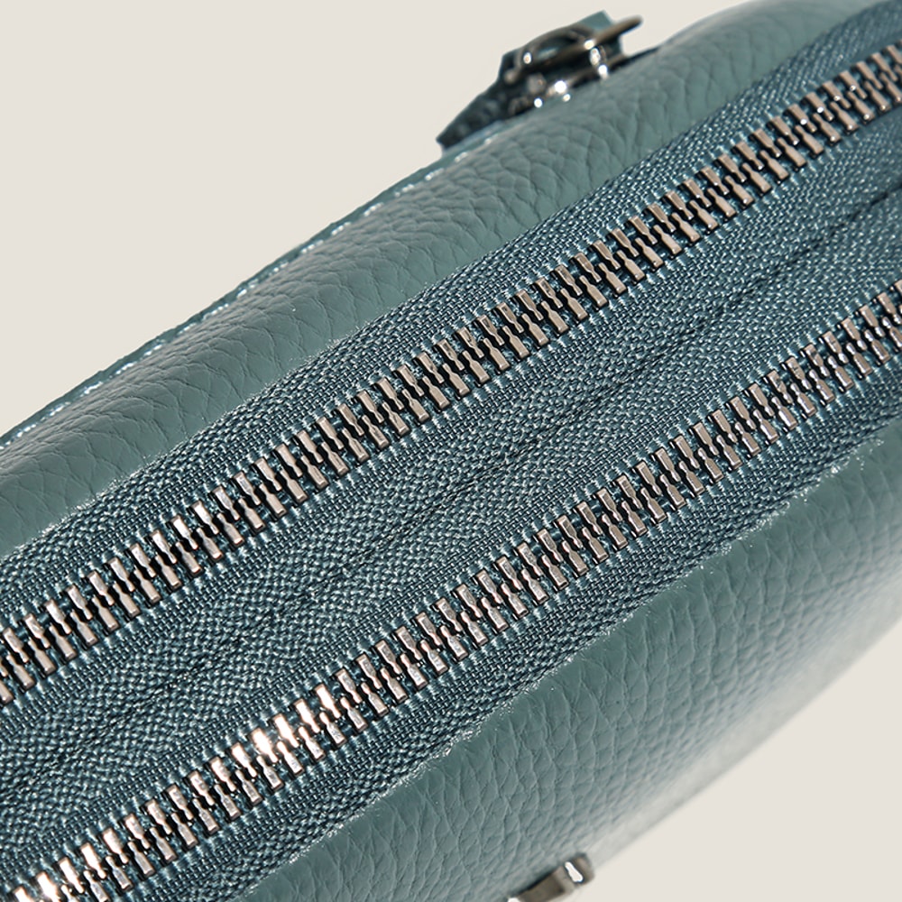 Luxury Genuine Leather Crossbody Messenger Bag For Women Elegant Shoulder Bag Phone Clutch 2