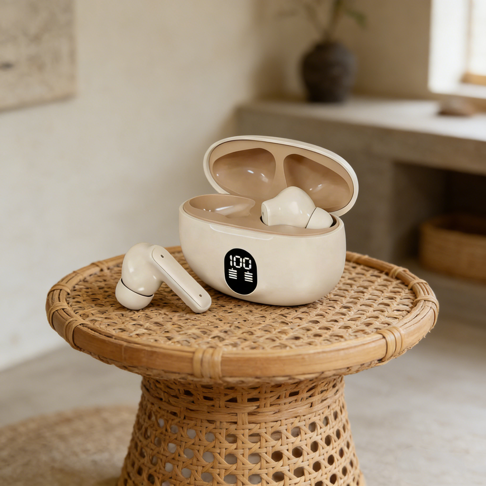 TWS Wireless Gaming Headphones With Microphone Noise Reduction High Fidelity Bass Earphones 0