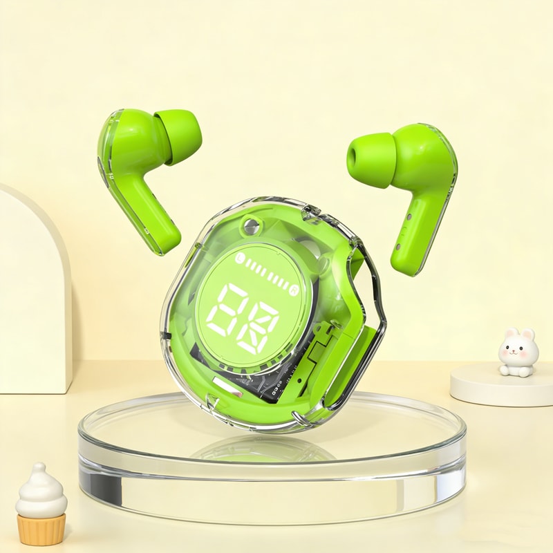 TWS Wireless Bluetooth Earphones with Bass Touch Control for Sports and Gaming