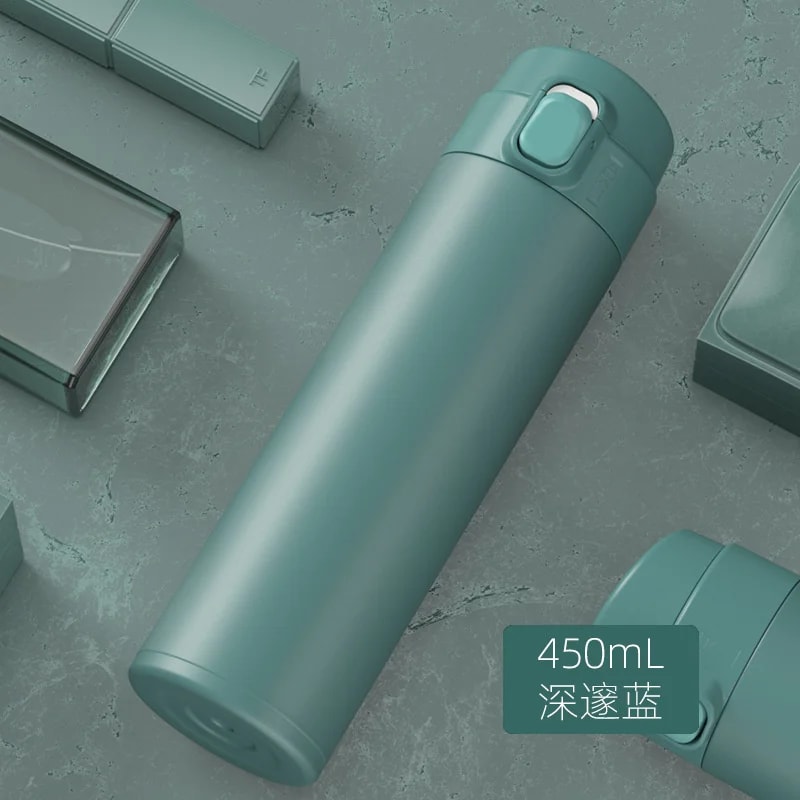 Stainless Steel Insulated Vacuum Flask Water Bottle Hot & Cold Travel Mug