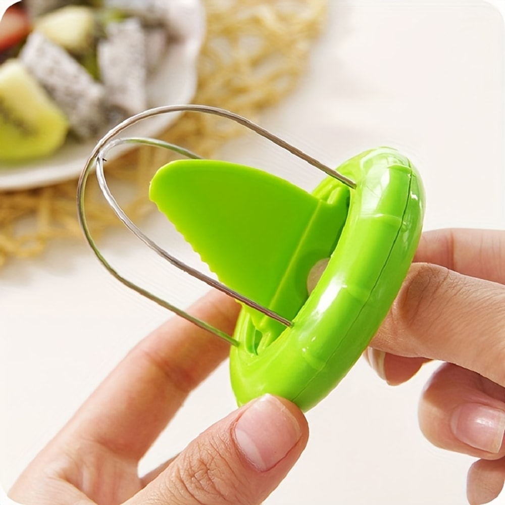 Fast Kiwi Peeler Slicer Stainless Steel Fruit Cutter Tool 1