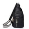 Fashionable Retro Womens Bag PU Leather Crossbody Chest Bag With Zipper 6
