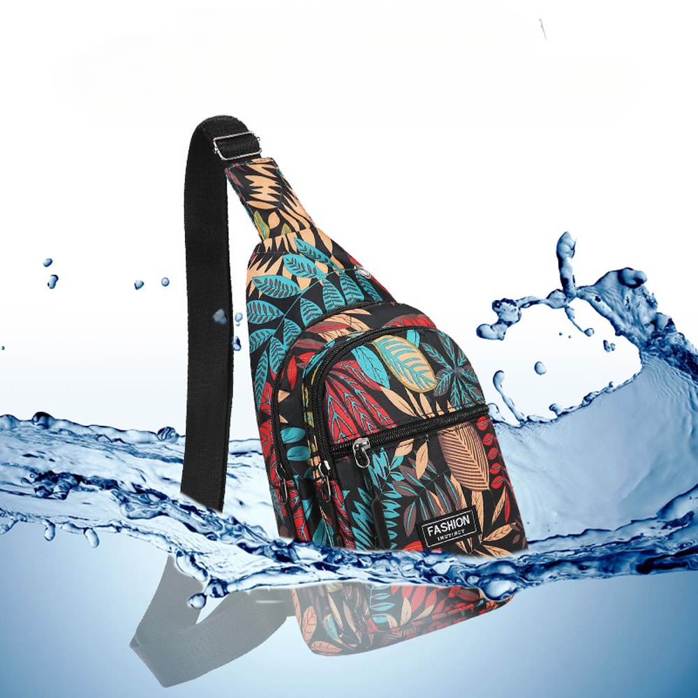 NEW Multi Functional Womens Crossbody Chest Bag Casual Lightweight Oxford Cloth Sports Wallet 1