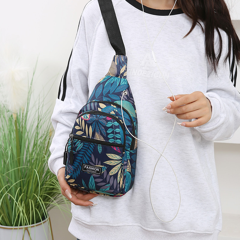 NEW Multi Functional Womens Crossbody Chest Bag Casual Lightweight Oxford Cloth Sports Wallet 2