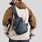 Mens Chest Bag Fanny Pack Zipper Oxford Polyester Casual Mens Chest Rig 1