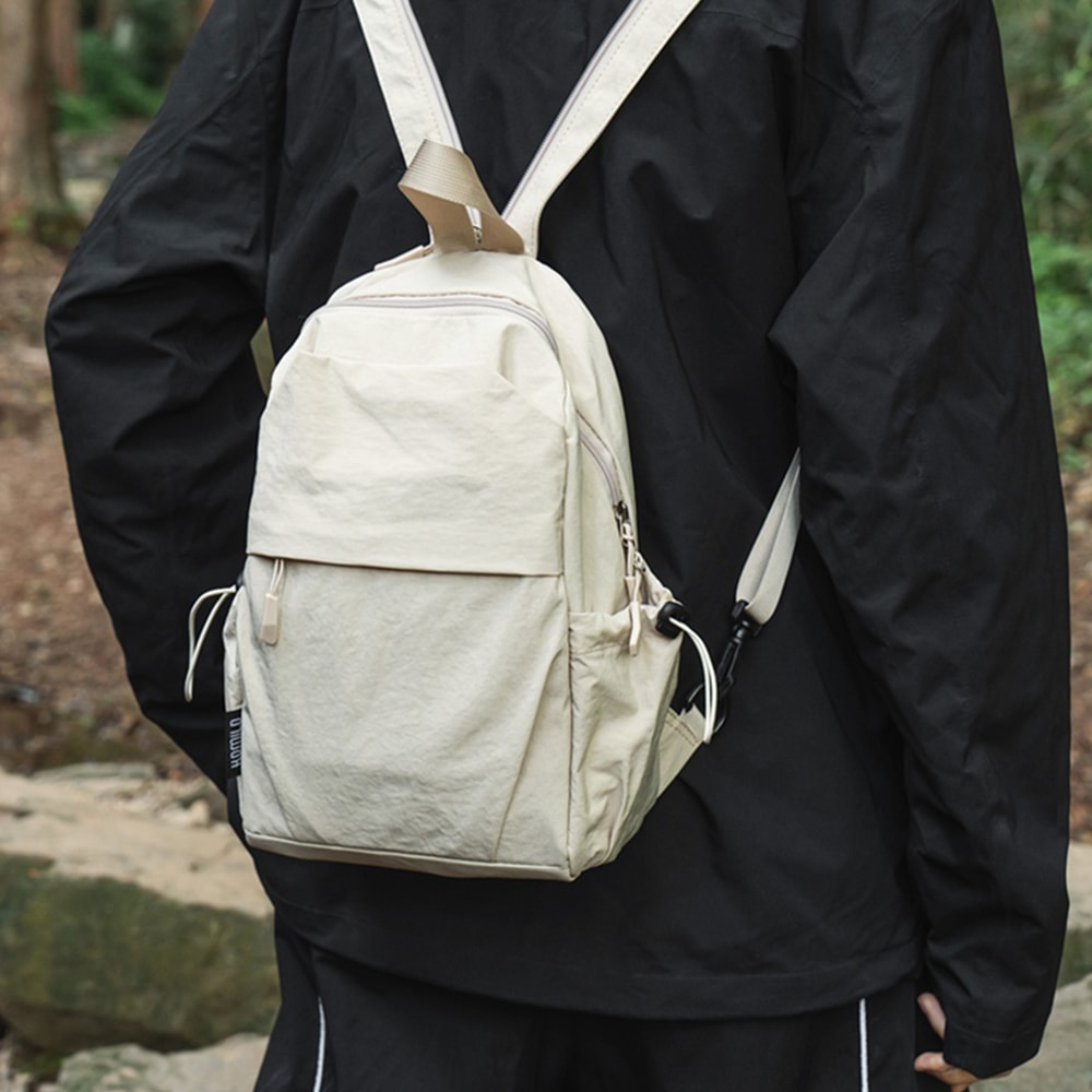 Lightweight Hiking Sling Bag For Men Women With USB Charging Port RFID Blocking 2