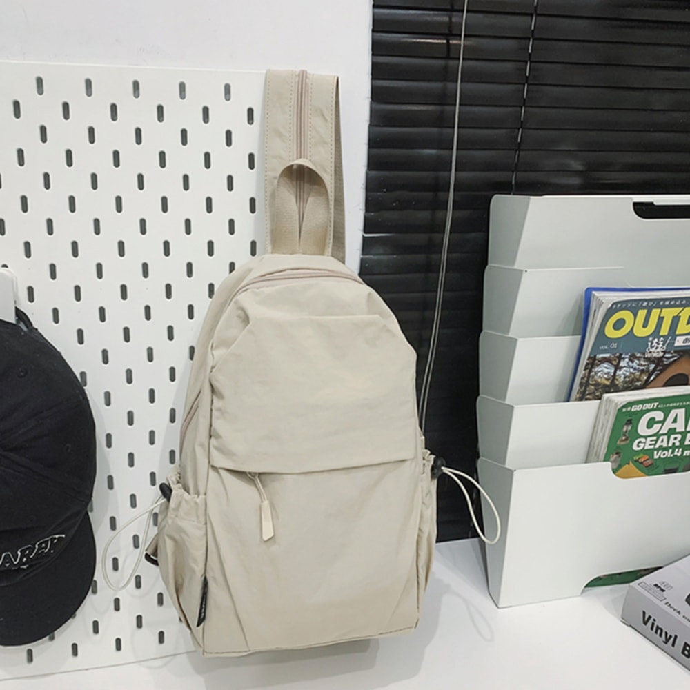 Lightweight Hiking Sling Bag For Men Women With USB Charging Port RFID Blocking 6