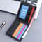 Mens PU Leather Slim Wallet Stylish Compact Credit Card Holder For Business 3