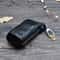 Mens Genuine Cow Leather Key Pouch Zipper Keychain Case For Car Home Keys Stylish Key Holder For M 7