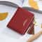 Fashion Womens RFID Wallet With Tassel Stylish Mini Zipper Coin Purse Small Leather Card Holder For 2