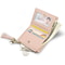 Fashion Womens RFID Wallet With Tassel Stylish Mini Zipper Coin Purse Small Leather Card Holder For 4