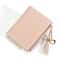 Fashion Womens RFID Wallet With Tassel Stylish Mini Zipper Coin Purse Small Leather Card Holder For 7