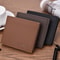 Compact PU Leather Mens Wallet Stylish Matte Leather Card Holder For Easy Organization 4