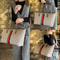 Large Capacity Light Luxury Womens Tote Bag Versatile Fashionable Commuter Mommy Shoulder Bag 1
