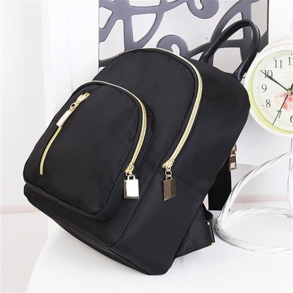 Fashionable Womens Multi Function Mini Backpack Cute Oxford Daypack Shoulder Bag For Travel Everyd 2