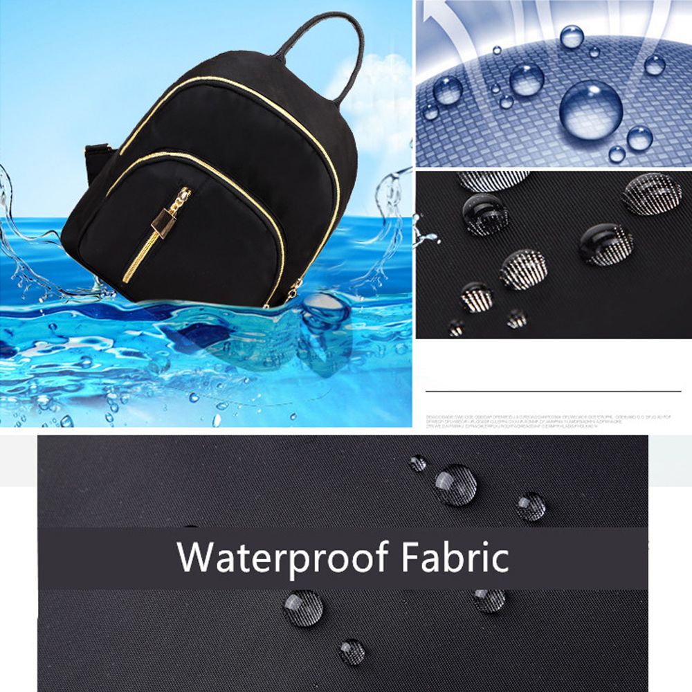 Fashionable Womens Multi Function Mini Backpack Cute Oxford Daypack Shoulder Bag For Travel Everyd 3