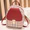 Plaid Mini Backpack Crossbody Bag For Teen Girls 4