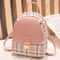 Plaid Mini Backpack Crossbody Bag For Teen Girls 7