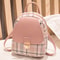 Plaid Mini Backpack Crossbody Bag For Teen Girls 7