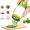 Compact Salad and Vegetable Chopper Garlic Spice and Herb Grinder with Slicer and Grater for Effortless Kitchen Prep