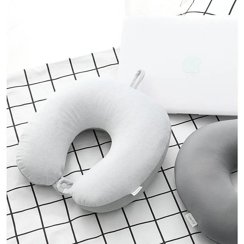 Slow Rebound Travel Neck Pillow For Comfort And Support 1