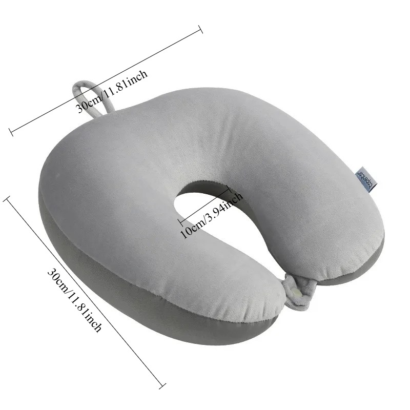 Slow Rebound Travel Neck Pillow For Comfort And Support 2