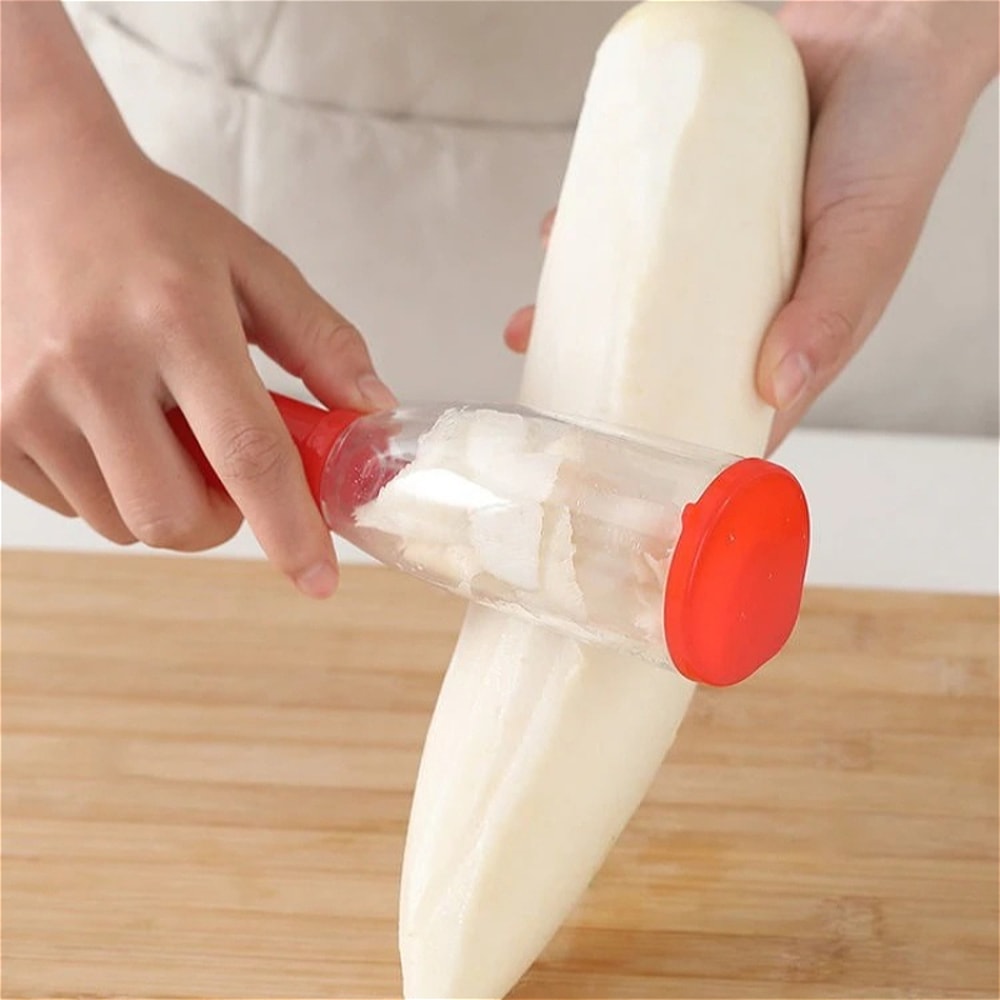 Fruit Peeler with Storage Box Anti-Splash Vegetable & Fruit Peeler for Kitchen Use