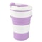 Food Grade Silicone Folding Cup With Lid Reusable Portable Coffee Cup For Hot Drinks Perfect For Tr 7