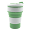 Food Grade Silicone Folding Cup With Lid Reusable Portable Coffee Cup For Hot Drinks Perfect For Tr 8