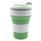 Food Grade Silicone Folding Cup With Lid Reusable Portable Coffee Cup For Hot Drinks Perfect For Tr 8